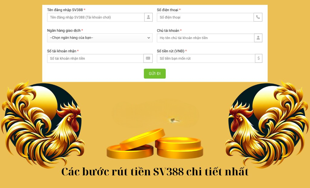 Rút Tiền SV388 Dễ Dàng – Hỗ Trợ Nhiều Ngân Hàng
