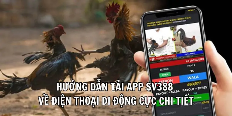 Tải App SV388 – Chơi Đá Gà Trực Tuyến Mọi Lúc, Mọi Nơi!